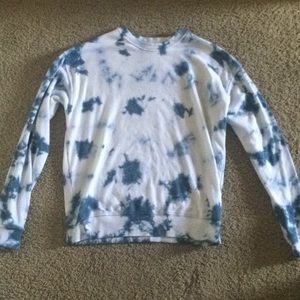 Long sleeve tie dye shirt